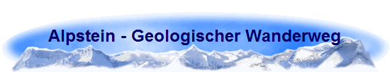 Alpstein - Geologischer Wanderweg