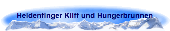 Heldenfinger Kliff und Hungerbrunnen
